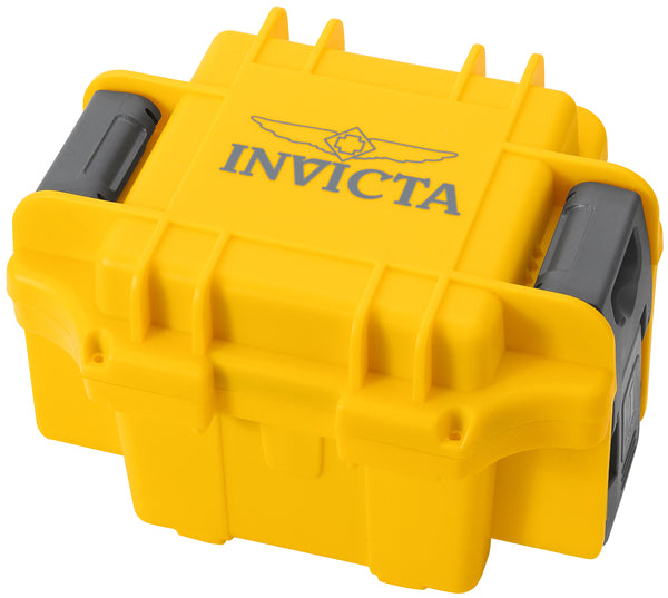 Invicta Collectors Box DC1YEL συλλεκτικό κουτί ρολογιού κίτρινο (θέση για ένα ρολόι)