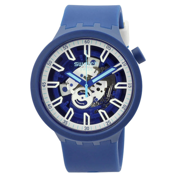 Ρολόι Swatch Iswatch Blue SB01N102 Quartz - Unisex