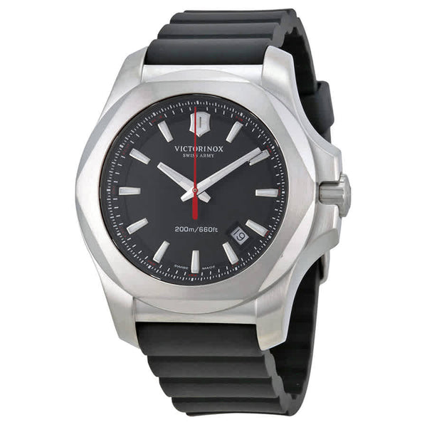 Ρολόι Victorinox Swiss Army I.N.O.X Black Dial Black Rubber 241682.1 Quartz - Ανδρικό
