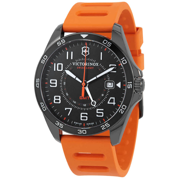 Ρολόι Victorinox FieldForce Sport GMT Black Dial 241897 Quartz - Ανδρικό