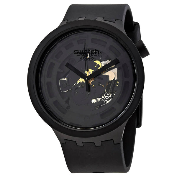 Ρολόι Swatch Bioceramic Black Dial SB03B100 Quartz - Ανδρικό